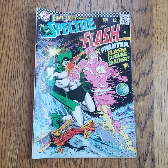 Vintage 60s The Spectre And The Flash No. 72 DC Comics Comic Book - Picture 1 of 11